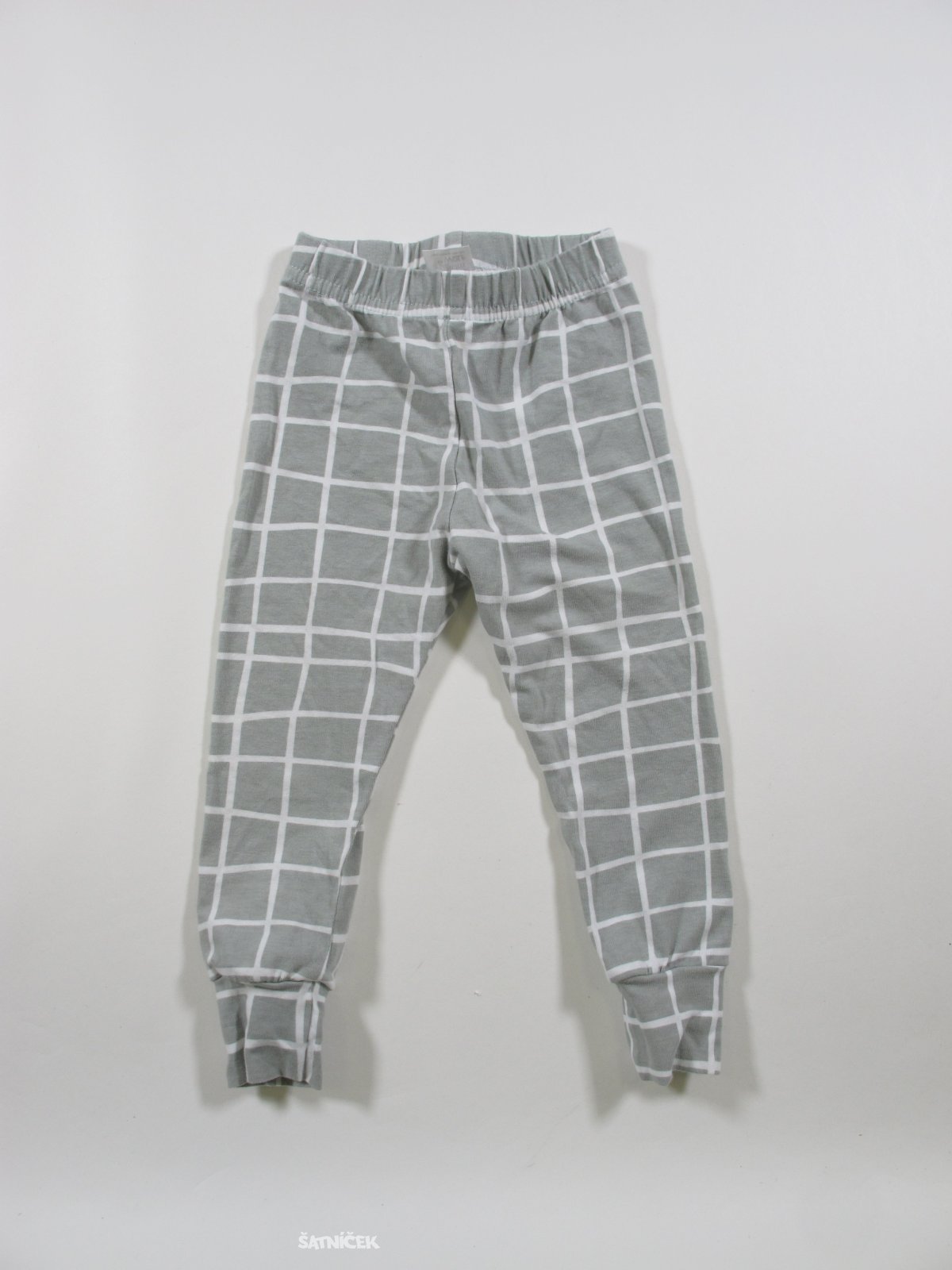 Pyžamové kalhoty kostkované secondhand