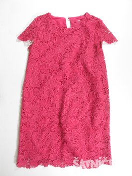 Kytkované šaty  růžové secondhand