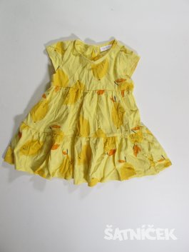Šaty s citrony  pro holky secondahnd