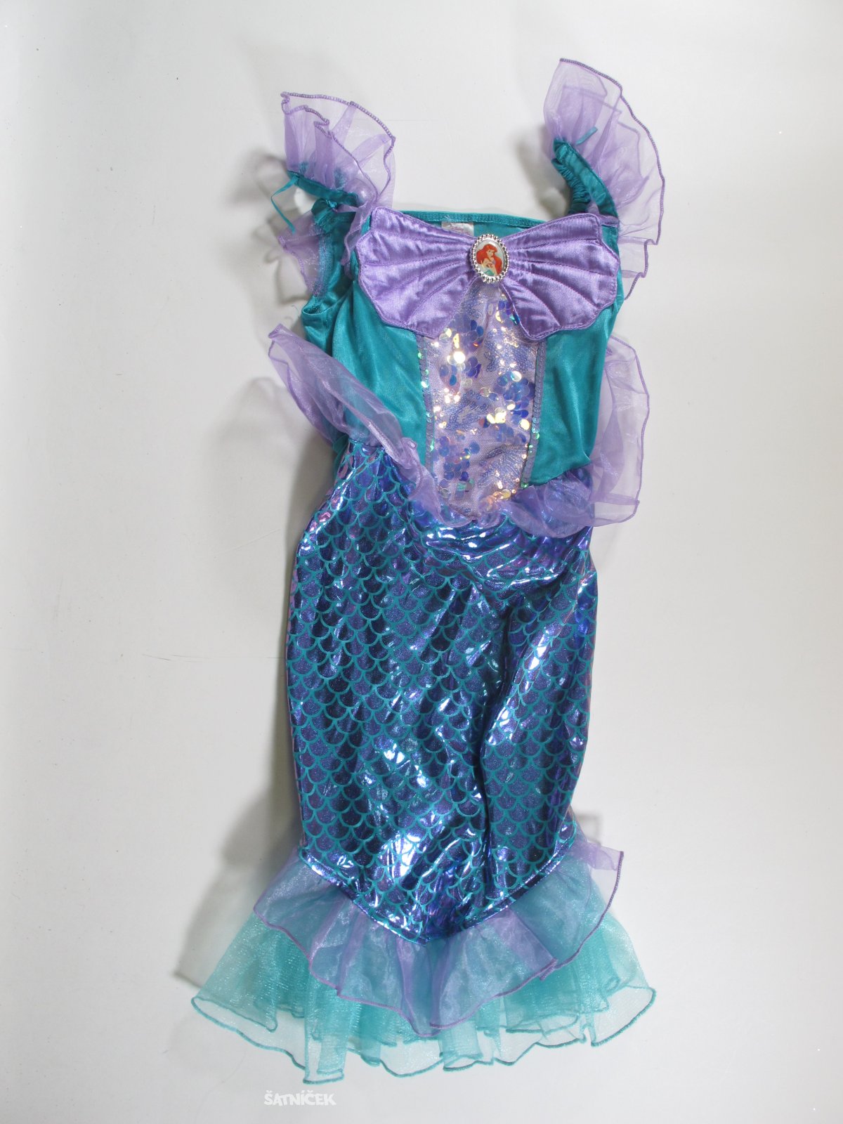 Kostým na karneval mořská panna secondhand