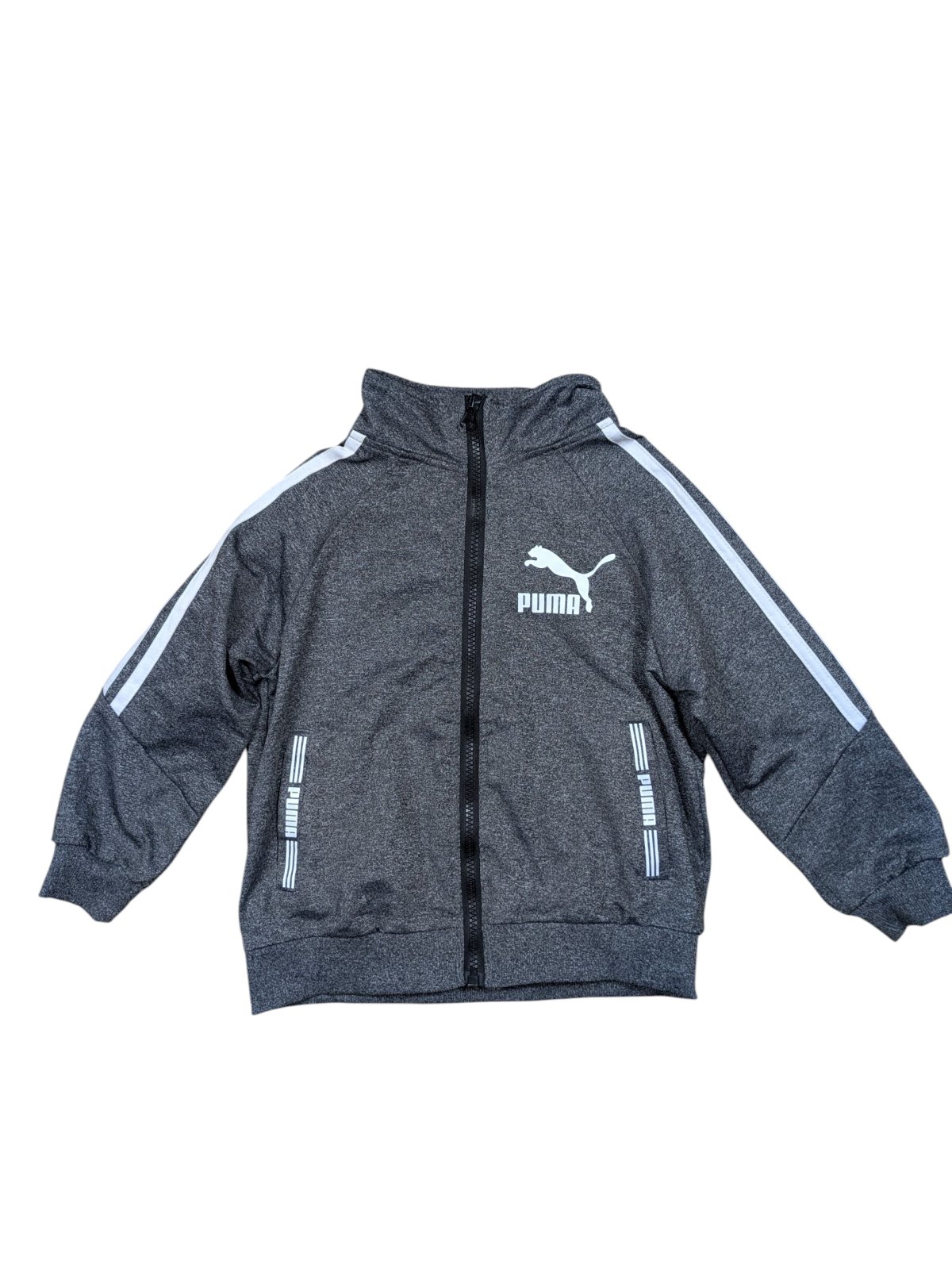 Šedá sportovní mikina pro kluky secondhand Puma