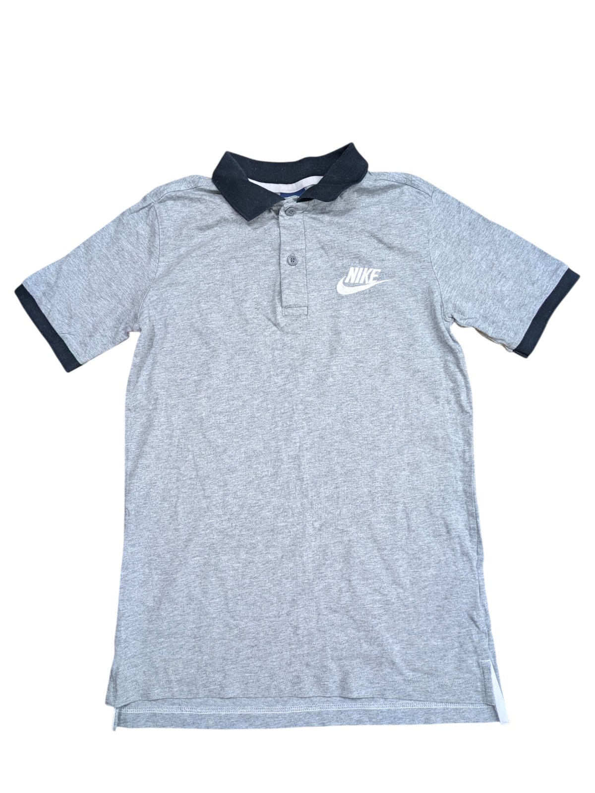 Šedá polokošile pro kluky secondhand Nike