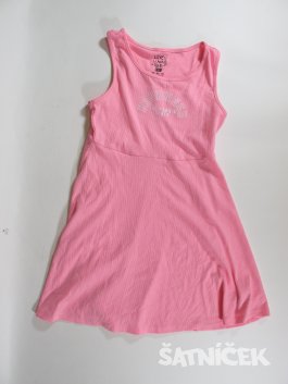 Šaty pro holky růžové  secondhand