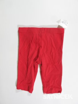 Elastáky červené pro holky outlet 