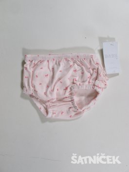 Kalhotky k šatičkam  růžové outlet 