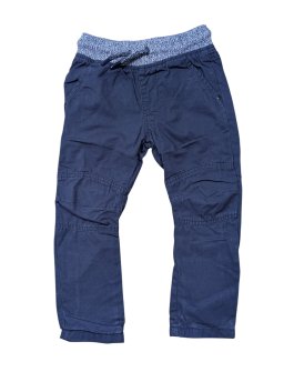 Plátěné modré kalhoty pro kluky secondhand