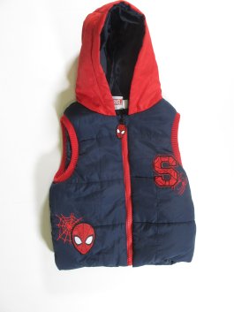 Modro červená vesta pro kluky spiderman  secondhand