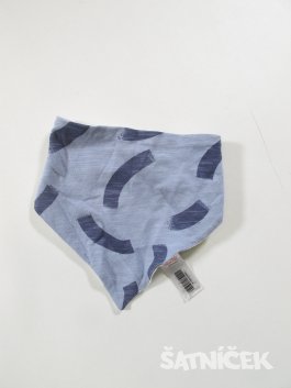 Slintáček - šátek pro kluky modrá secondhand