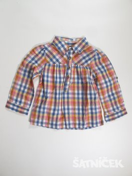 Halenka pro holky dl rukáv  kostkovaná secondhand