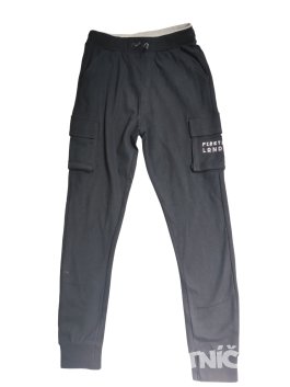 Černé kalhoty pro kluky na šňůrku secondhand Firetrap