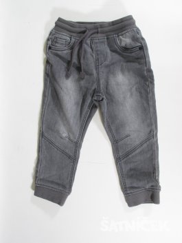 Džínové kalhoty pro kluky šedé secondhand