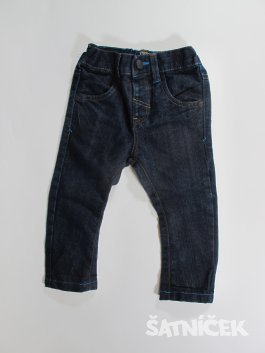 Modré džínové kalhoty pro kluky 