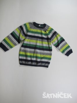 Pruhovaný svetr pro kluky 