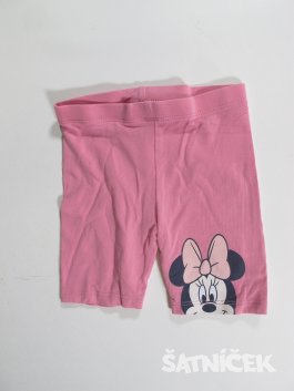 Krátké elastáky pro holky  růžové secondhand