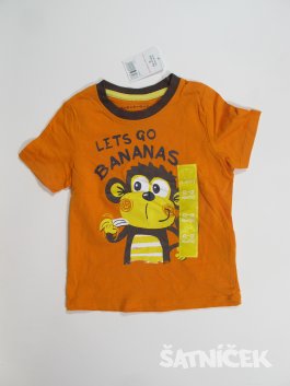 Oranžové triko pro kluky   outlet