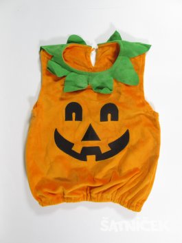 Kostým na halloween-dýně secondhand