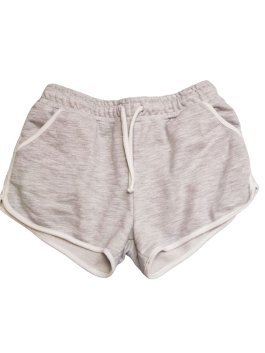 Šedé teplákové kraťasy letní pro holky secondhand Primark