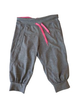 Šedé sportovní kalhoty pro holky secondhand H&M