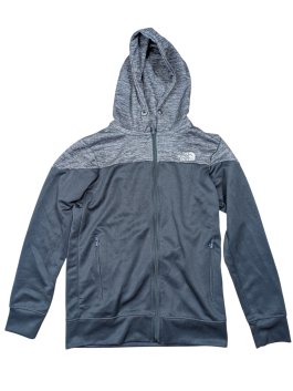 Šedá mikina pro kluky secondhand The North Face