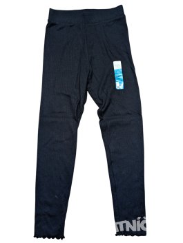 Černé elasťáky žebrované pro holky outlet Primark