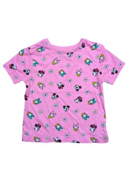 Růžové triko s obrázky pro holky secondhand Disney
